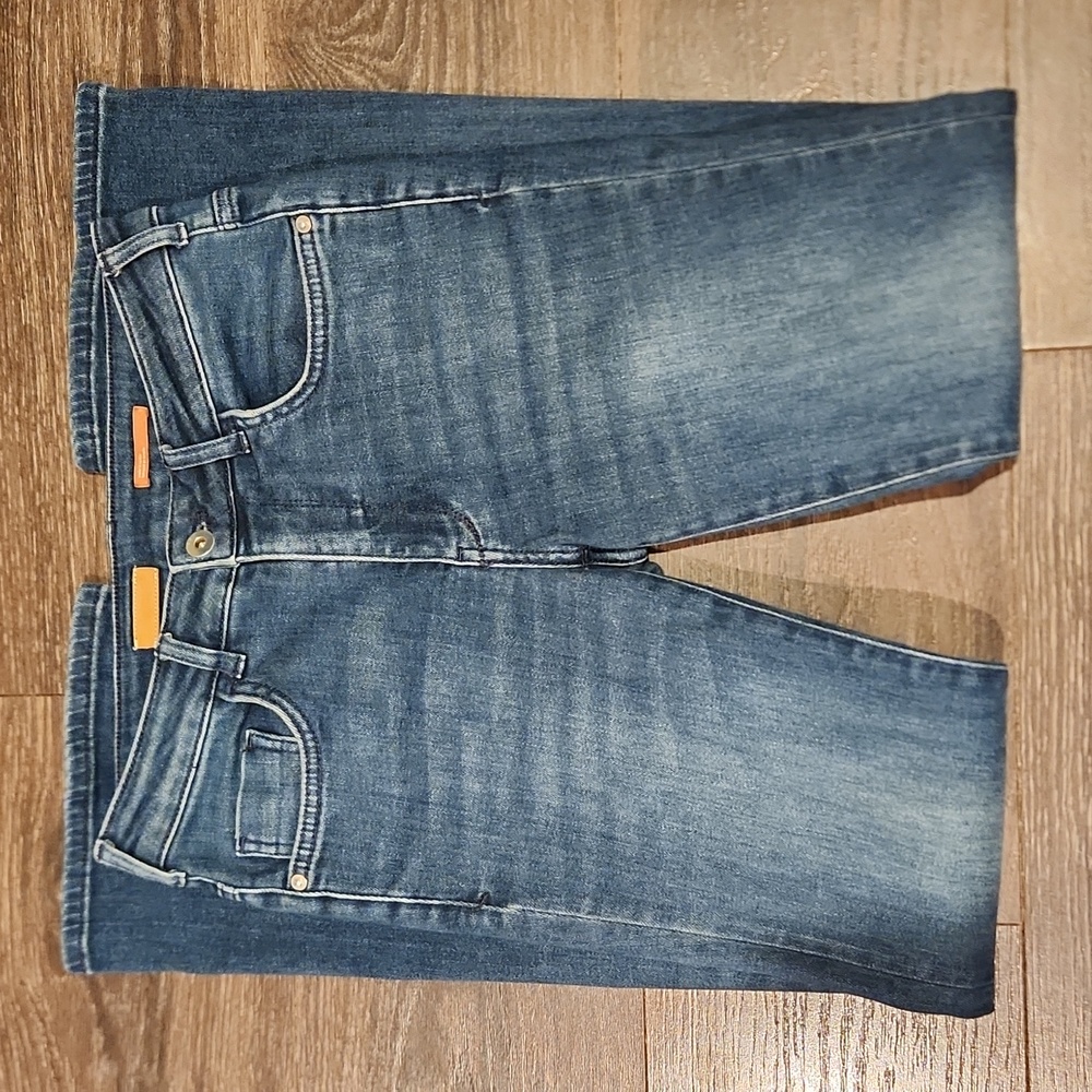Anthropologie Blue Boot Cut Jeans